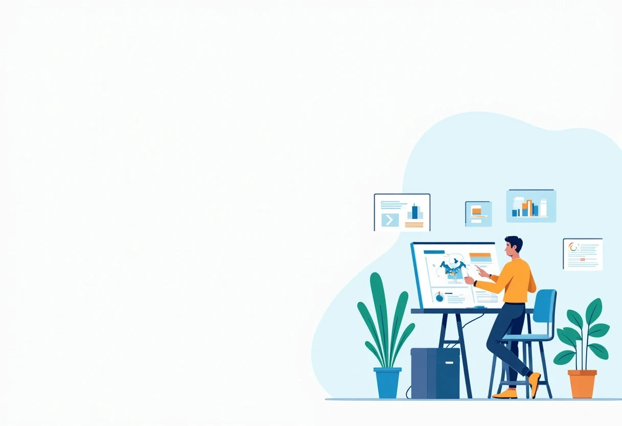 Cybersecurity professional at work